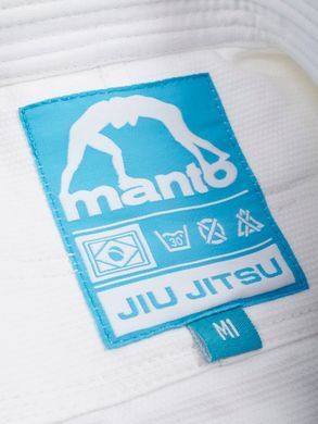 Дитяче кімоно MANTO Junior 2.0 Youth BJJ Gi White, Білий, M0
