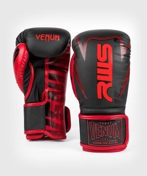 Боксерські рукавиці RWS x Venum Boxing Gloves Black, 14 oz