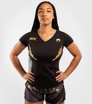 Женская футболка Venum UFC Fight Night Black Gold, XXS