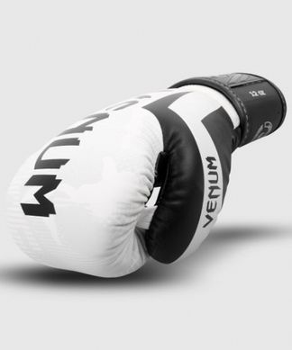 Боксерские перчатки Venum Elite White Camo, 8 oz