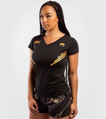 Женская футболка Venum UFC Fight Night Black Gold, XXS