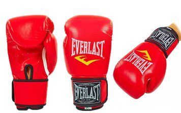 Боксерські рукавички EVERLAST ВО-3987 Червоні 12oz