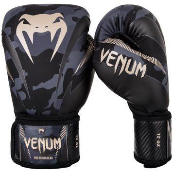 Боксерські рукавиці Venum Impact Boxing Gloves Camo, 14 oz