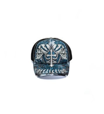 Кепка Affliction Charred Martyr Hat, Универсальный
