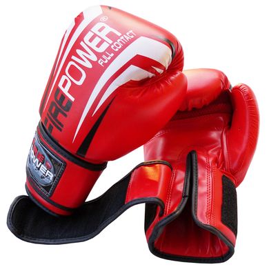 Боксерські рукавички Firepower FPBGA12 Чевоні, 12oz, 12oz