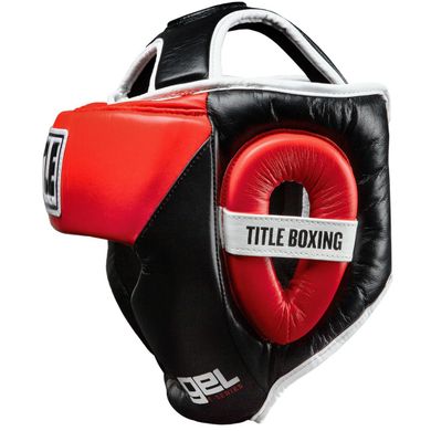 Шолом боксерський для тренувань TITLE GEL E-Series Full Coverage Чорний, L-XL, L-XL