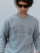 Свитшот MANTO Crewneck Varsity Gray, Cерый, XL