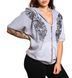 Жіноча кофта Affliction Coleford Ranch AW24280 Dapple Grey Lava Wash, Cірий, XS