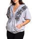 Жіноча кофта Affliction Coleford Ranch AW24280 Dapple Grey Lava Wash, Cірий, XS