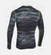 Компресійна футболка Under Armour ColdGear&reg; Armour Printed Compression Stealth Gray, Cірий, S