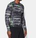 Компресійна футболка Under Armour ColdGear&reg; Armour Printed Compression Stealth Gray, Cірий, S