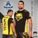 Футболка Venum Shogun Team Shockwave Black - Yellow, S