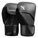 Боксерские перчатки Hayabusa E1 Boxing Gloves Grey Black, 16 oz