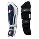 Захист гомілки Fighting Force Shin & Instep Guards White Blue, Reg