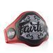 Защитный жилет Fairtex BPV3 Microfiber Belly Pad Red Black, Универсальный