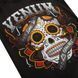 Рашгард Venum Santa Muerte 2.0 Rashguard Short Sleeves Black, Чорний, S