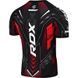 Компрессионная футболка RDX IMMAF Approved Half Sleeves Red, M