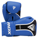 Боксерские перчатки RDX Boxing Gloves Aura Plus T-17 Blue\Black, 12 oz