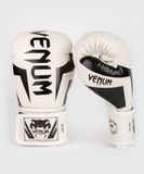 Боксерские перчатки Venum Elite Boxing Gloves - White/Black, 12 oz