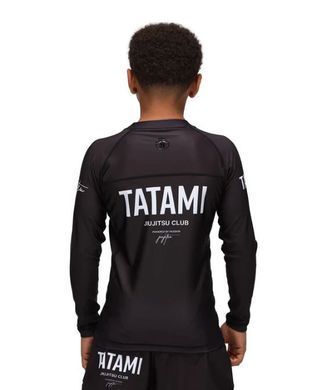 Дитячий рашгард з довгим рукавом Tatami JJ Club Чорний YS