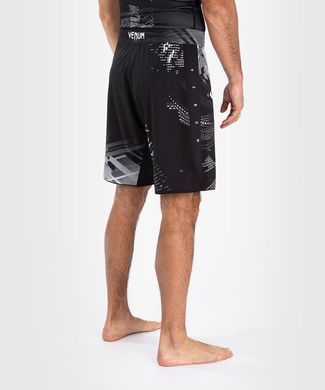 Шорти для MMA Venum Gorilla Jungle Fightshort Black White, Чорний-Білий, XXL