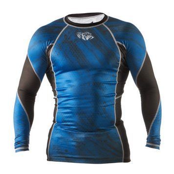 Рашгард Peresvit Immortal Silver Force Rashguard Long Sleeve Dark Marine, Синий, S