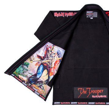 Кимоно для бразильского джиу-джитсу Tatami Iron Maiden Trooper Черное A0
