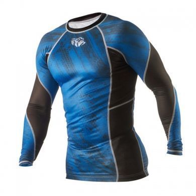 Рашгард Peresvit Immortal Silver Force Rashguard Long Sleeve Dark Marine, Синий, S