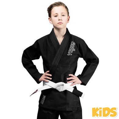Детское кимоно для бразильского джиу-джитсу Venum Contender 2.0 Черное, C3, C3