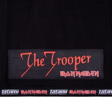 Кімоно для бразильського джиу-джитсу Tatami Iron Maiden Trooper Чорне A0