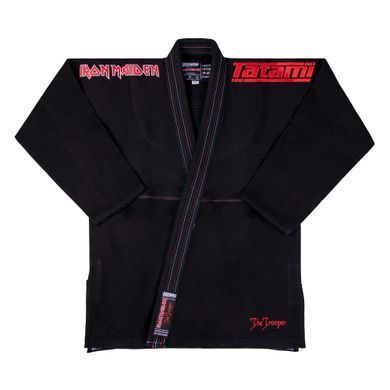 Кімоно для бразильського джиу-джитсу Tatami Iron Maiden Trooper Чорне A0