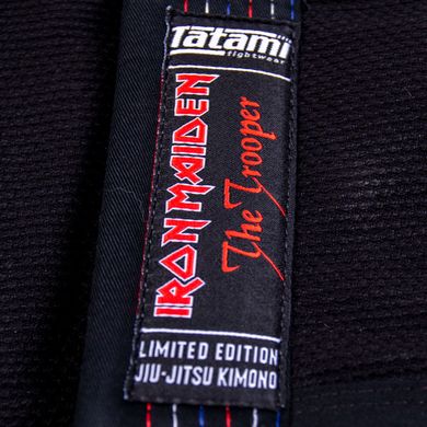 Кимоно для бразильского джиу-джитсу Tatami Iron Maiden Trooper Черное, A0, A0