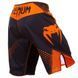 Шорты для MMA Venum Hurricane Fight Shorts Black Neo Orange, Черный-Оранжевый, XS