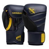 Детские боксёрские перчатки Hayabusa T3 Kids Boxing Gloves Navy Yellow, 8 oz