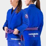 Женское кимоно для бразильского джиу-джитсу Hayabusa Valor Lightweight (Штаны RipStop) Синее F0