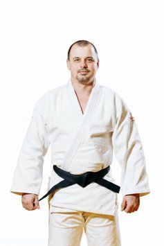 Біле кімоно для хлопців/чоловіків, рукопашний бій, TM BUDOGI, зріст 160 см, щільність 240 гр/м.кв.
