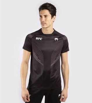 Футболка Venum UFC FightNight Pro Linе Dry Tech Black, XS