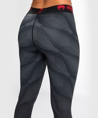 Жіночі легінси Venum Phantom Leggings Black Red, Cірий, XS