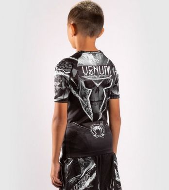Дитячий рашгард Venum GLDTR 4.0 Kids Rashguard, Чорний, YM