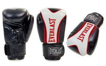 Боксерські рукавички EVERLAST ВО-0225 Чорні 12oz