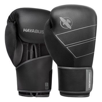 Боксерские перчатки Hayabusa S4 Leather Boxing Gloves Black, 10 oz
