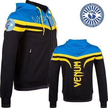Худі Venum Sharp Machida Hoody, Чорний-Синій, S