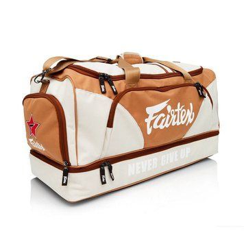 Сумка Fairtex BAG2 Gym Bag Khaki Orange, Коричневый