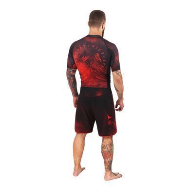 Рашгард Peresvit Overpower Rashguard Short Sleeve Red, M