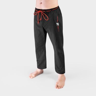 Кімоно для бразильського джиу-джитсу Hayabusa Valor Lightweight (Штани RipStop) Чорне A0