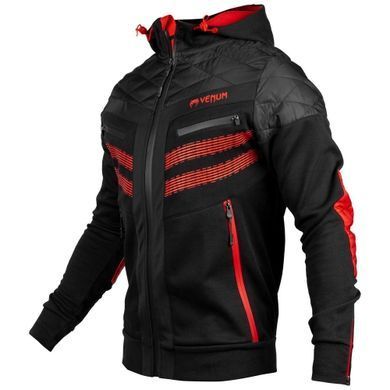 Худі Venum Laser 2.0 Hoody Black Red, Чорний, XXL