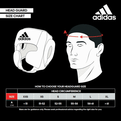Боксерський шолом Adidas Speed Super Pro Headguard | біло/чорний | ADISBHG041