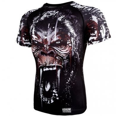 Рашгард Venum Gorilla Rashguard Short Sleeves Black, S