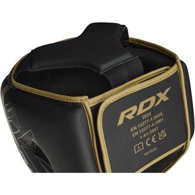 Шлем RDX F6 Kara Head Guard Matte Golden, M