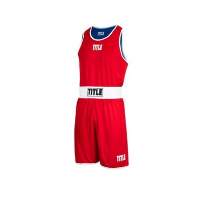 Форма для боксу TITLE Reversible Aerovent Elite Amateur Boxing Set Двостороння, XL